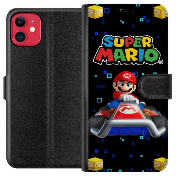 Kompatibel Tegnebogsetui til Apple iPhone 11 Super Mario Wonder