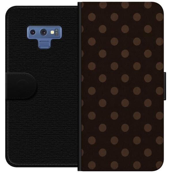 Kompatibelt Lommeboketui til Samsung Galaxy Note9 Mokka Pop