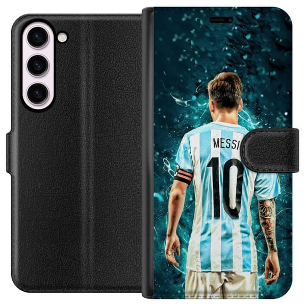 Kompatibel Tegnebogsetui til Samsung Galaxy S23+ Messi
