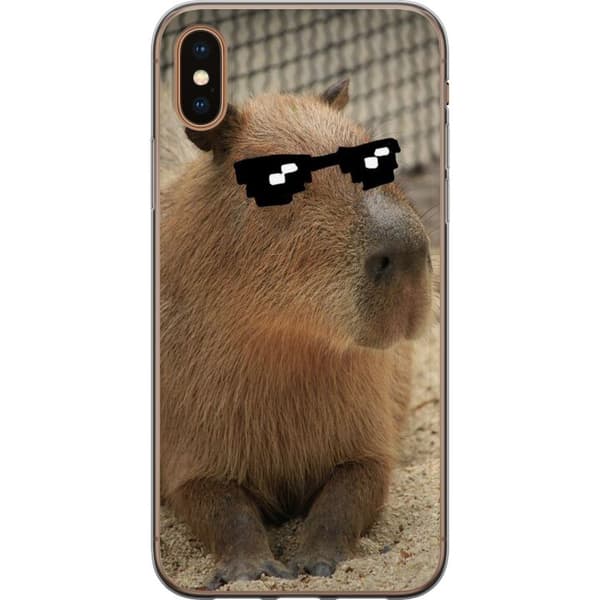 Kompatibelt Mobilskal till Apple iPhone XS Capybara