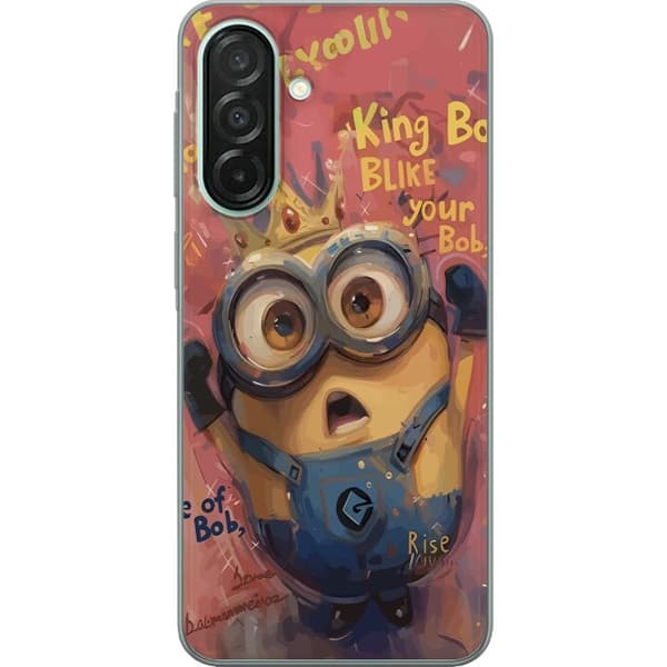 Kompatibelt Mobildeksel til Samsung Galaxy A26 Minion Med Krona
