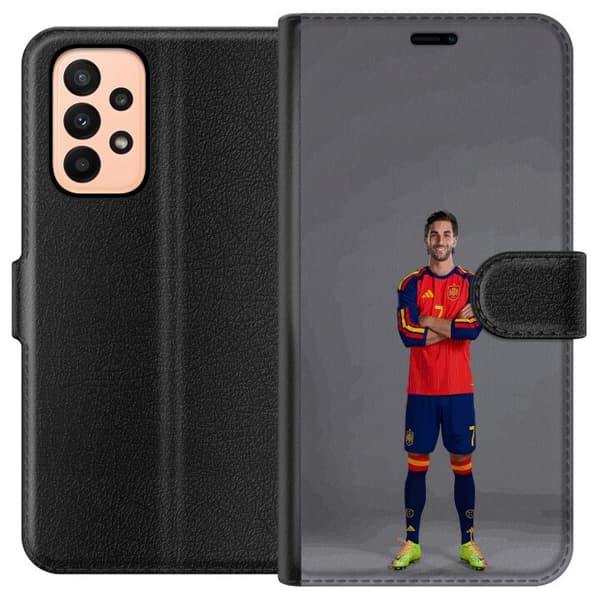Kompatibel Tegnebogsetui til Samsung Galaxy A23 Ferran Torres