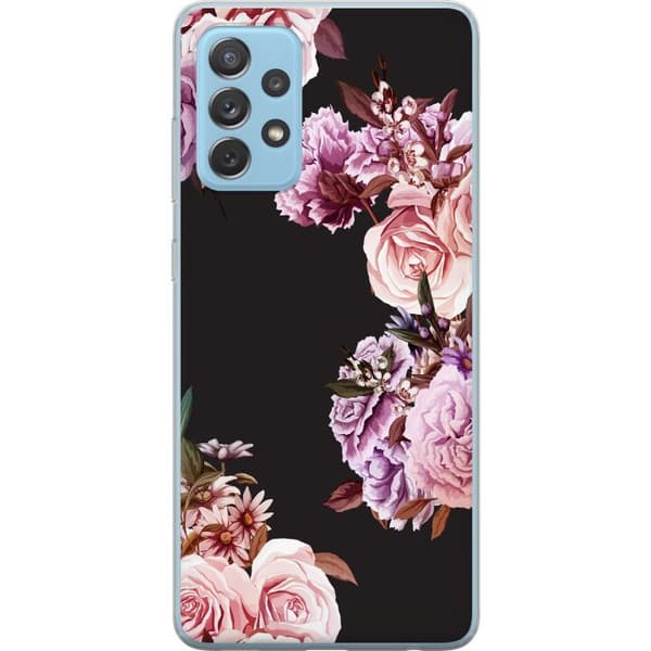 Kompatibelt Mobilskal till Samsung Galaxy A52 5G Blommor