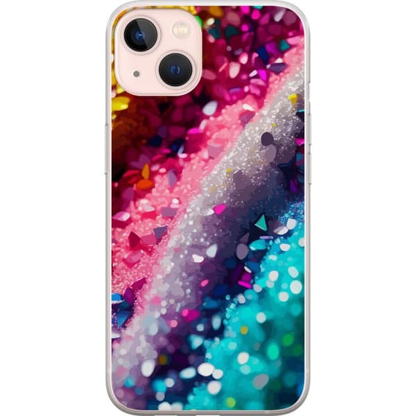 Kompatibel Mobilcover til Apple iPhone 13 mini Glitter