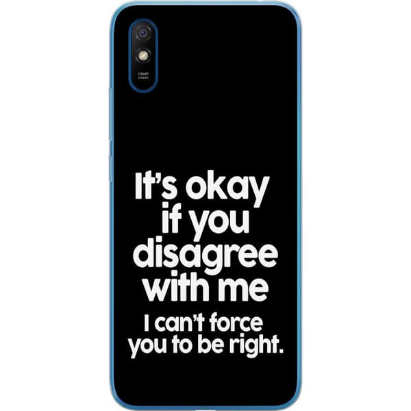 Kompatibelt Mobilskal till Xiaomi Redmi 9A Text