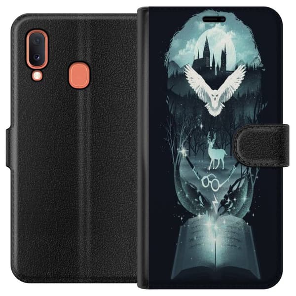 Kompatibelt Lommeboketui til Samsung Galaxy A20e Harry Potter