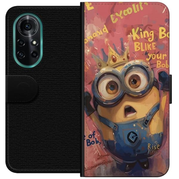 Kompatibel Tegnebogsetui til Huawei nova 8 Pro Minion Med Krona