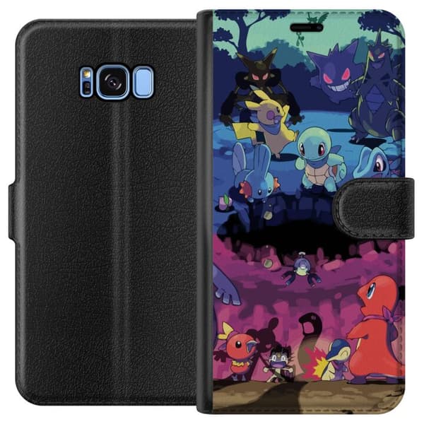 Kompatibelt Plånboksfodral till Samsung Galaxy S8 Pokemon