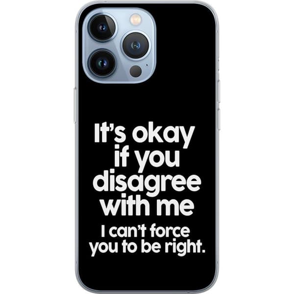 Kompatibelt Mobildeksel til Apple iPhone 13 Pro Tekst