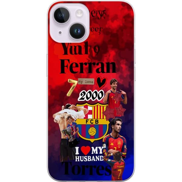 Kompatibelt Mobilskal till Apple iPhone 15 Plus Ferran Torres
