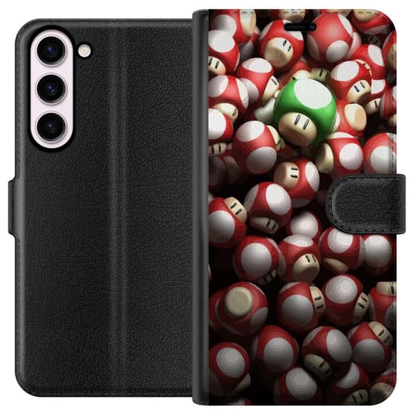 Kompatibel Tegnebogsetui til Samsung Galaxy S23+ Super Mario Bros