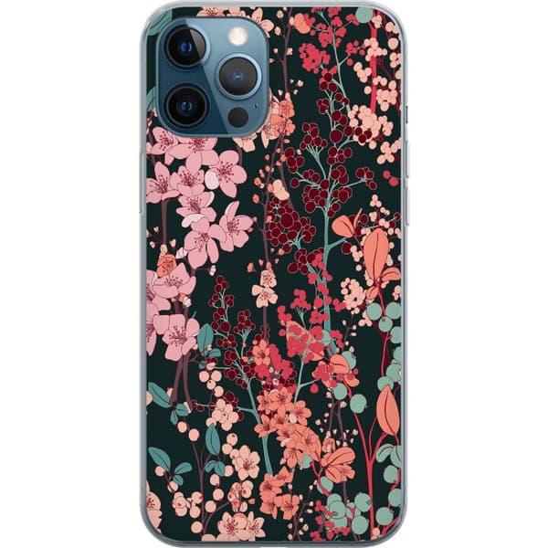 Kompatibelt Mobilskal till Apple iPhone 12 Pro Herbaceous Retro