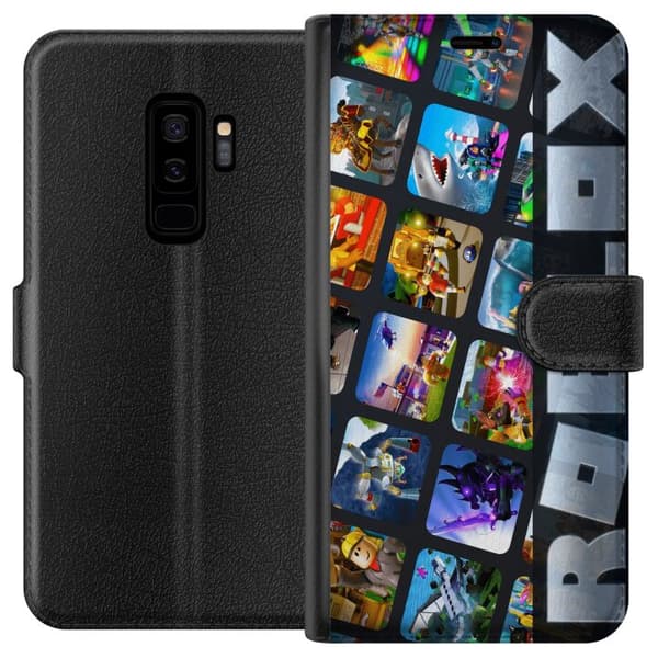 Kompatibel Tegnebogsetui til Samsung Galaxy S9+ Roblox