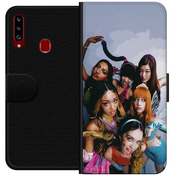 Kompatibelt Plånboksfodral till Samsung Galaxy A20s KATSEYE
