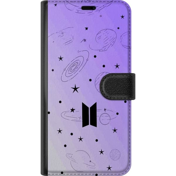 Kompatibelt Plånboksfodral till Google Pixel 8 Pro Minimalistiskt K-pop- och rymdtema