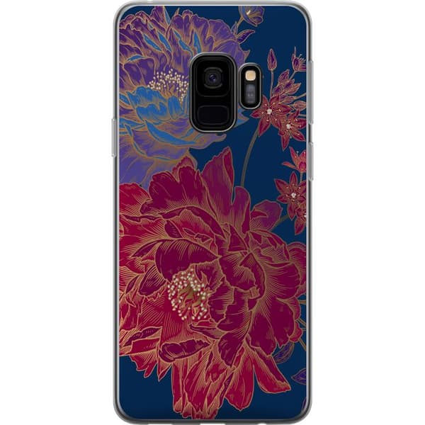 Kompatibelt Mobilskal till Samsung Galaxy S9 Blommor