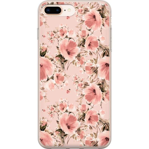 Kompatibelt Mobilskal till Apple iPhone 8 Plus Blommor