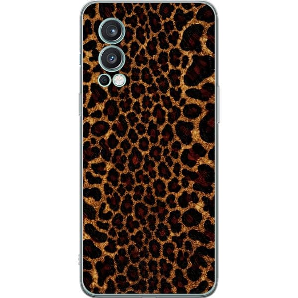 Kompatibelt Mobilskal till OnePlus Nord 2 5G Leopard Icon