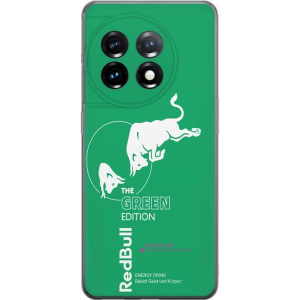 Kompatibelt Mobildeksel til OnePlus 11R Moderne grønn drikkeinspirert design
