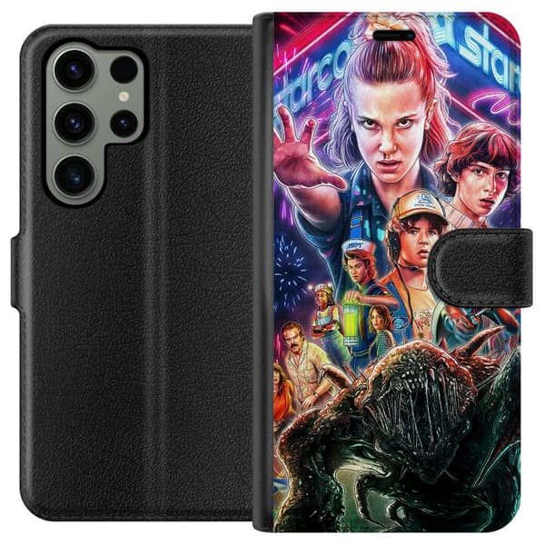 Kompatibel Tegnebogsetui til Samsung Galaxy S23 Ultra Stranger Things