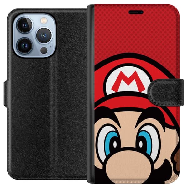 Yhteensopiva Lompakkokotelo Apple iPhone 13 Pro Mario