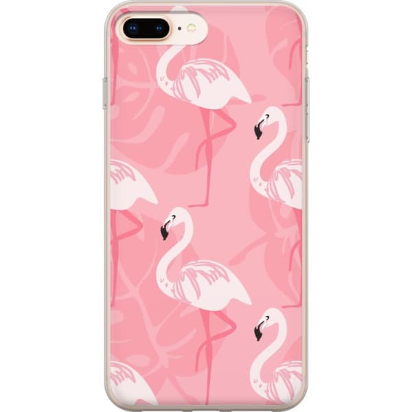 Kompatibelt Mobildeksel til Apple iPhone 8 Plus Flamingo