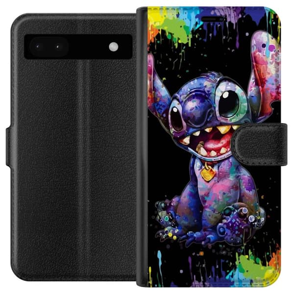 Yhteensopiva Lompakkokotelo Google Pixel 6a Lilo ja Stitch