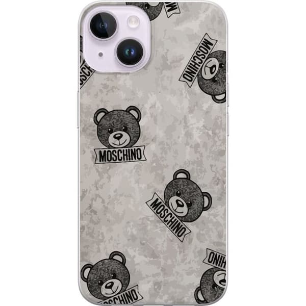Kompatibelt Mobildeksel til Apple iPhone 15 Moschino