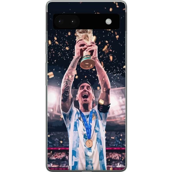 Yhteensopiva Puhelinkuori Google Pixel 6a Messi