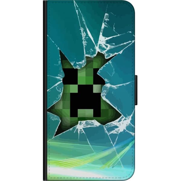 Kompatibel Tegnebogsetui til OnePlus Nord N100 Minecraft
