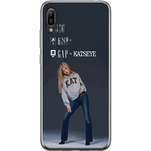 Kompatibelt Mobilskal till Huawei Y6 Pro (2019) KATSEYE blond modebild