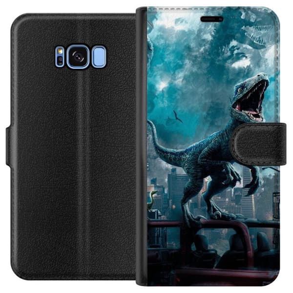 Kompatibelt Plånboksfodral till Samsung Galaxy S8 Jurassic World Dominion