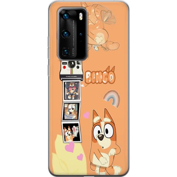 Kompatibelt Mobilskal till Huawei P40 Pro Bluey