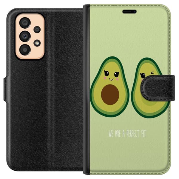 Kompatibel Tegnebogsetui til Samsung Galaxy A33 5G Avocado