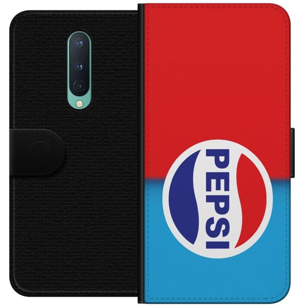 Kompatibel Tegnebogsetui til OnePlus 8 Ikonisk Pepsi-design