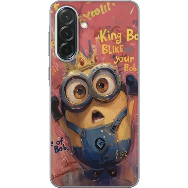 Kompatibelt Mobildeksel til Samsung Galaxy A36 Minion Med Krona