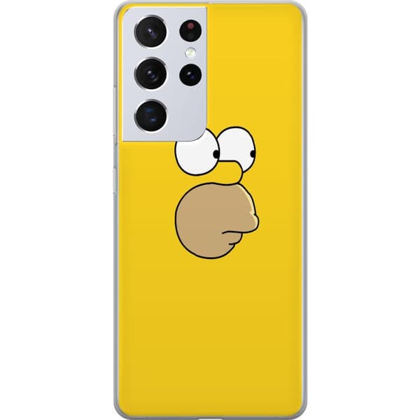 Kompatibelt Mobildeksel til Samsung Galaxy S21 Ultra 5G Homer Simpson