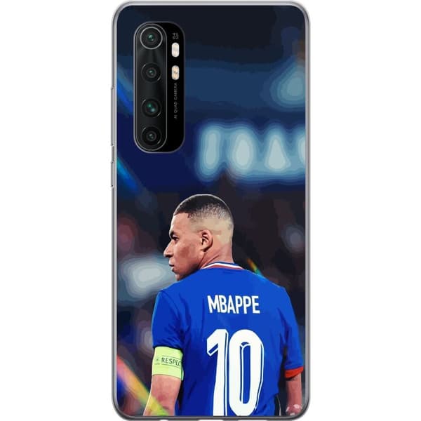 Kompatibelt Mobildeksel til Xiaomi Mi Note 10 Lite Kylian Mbappé Frankrike