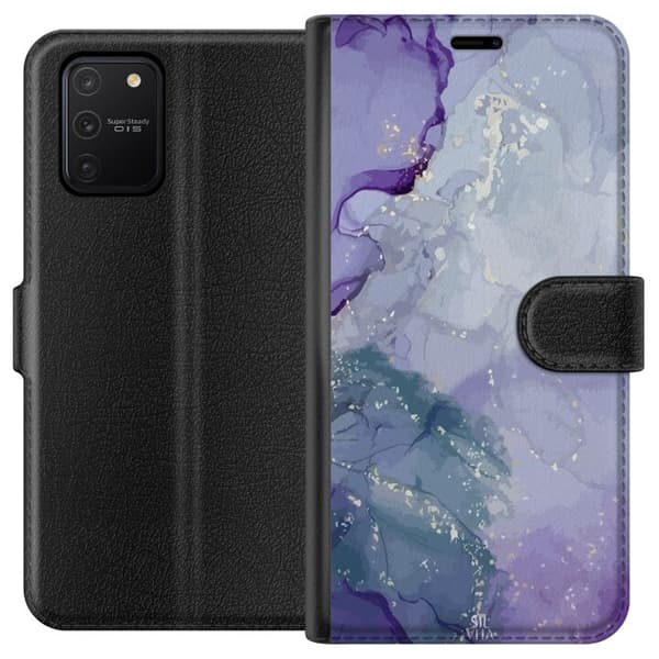 Kompatibelt Lommeboketui til Samsung Galaxy S10 Lite Marmor