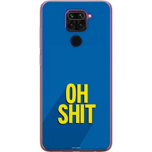 Kompatibelt Mobildeksel til Xiaomi Redmi Note 9 Oh Shit text