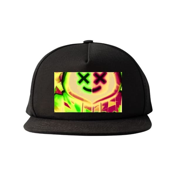 Snapback-lue Marshmello Svart Voksen