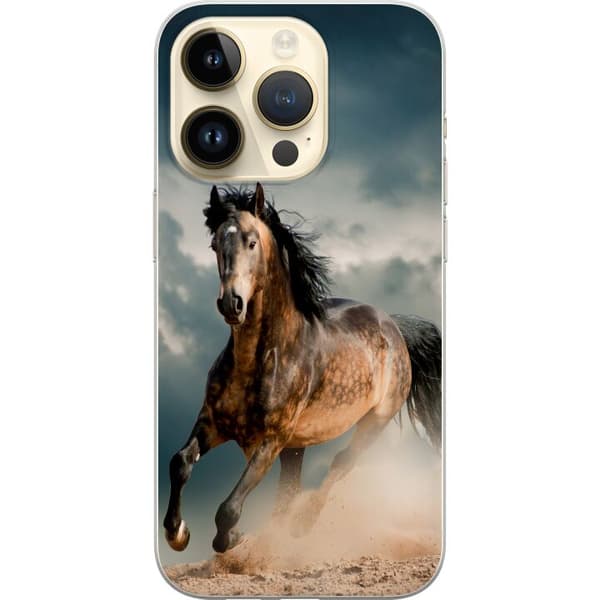 Kompatibelt Mobilskal till Apple iPhone 14 Pro Häst