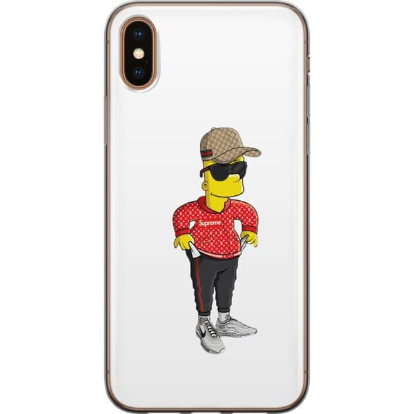 Yhteensopiva Puhelinkuori Apple iPhone XS Bart Simpsons SUP