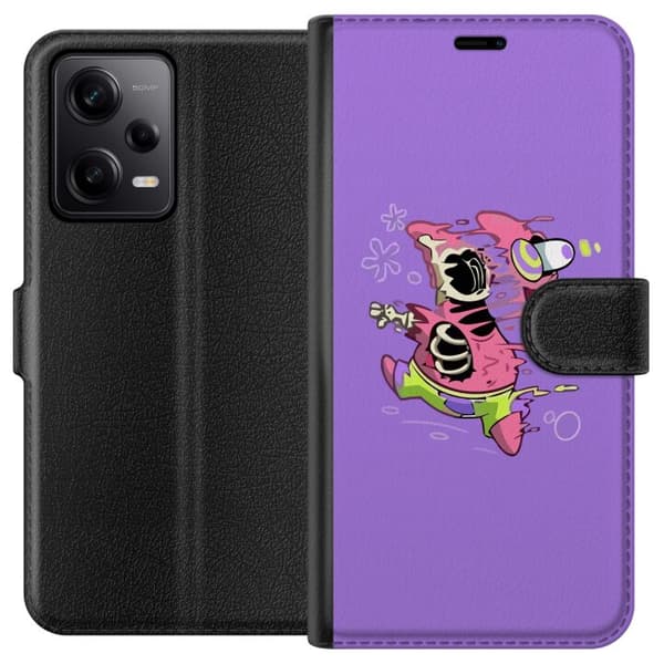 Kompatibel Tegnebogsetui til Xiaomi Redmi Note 12 Pro Smält Patrick