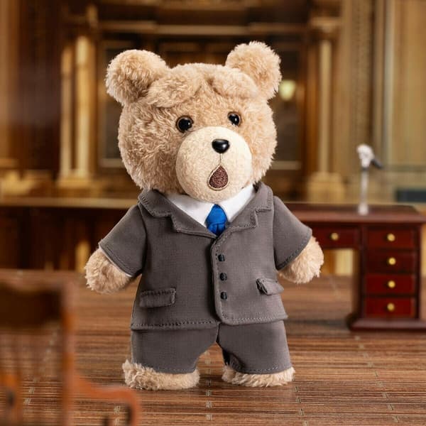 POP Mart Ted2 Teddy Bear Action Plush Pendant Blind Box