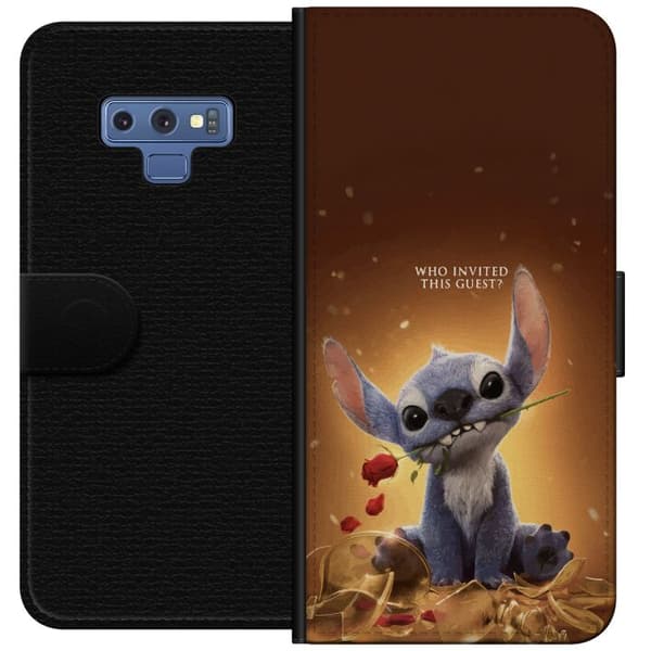 Kompatibelt Lommeboketui til Samsung Galaxy Note9 Stitch