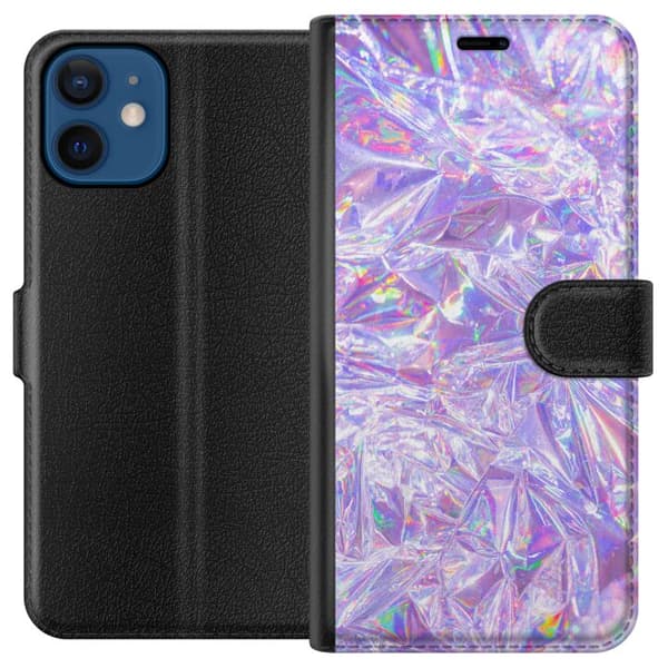 Yhteensopiva Lompakkokotelo Apple iPhone 12 mini Kimaltelee