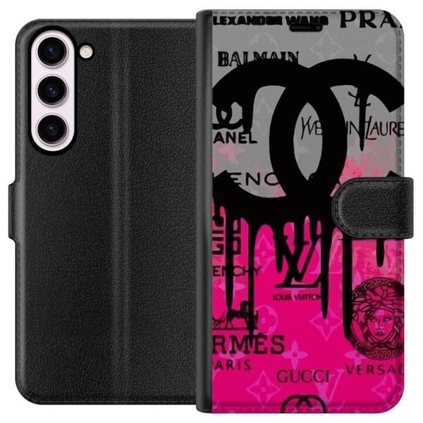Kompatibel Tegnebogsetui til Samsung Galaxy S23+ CC Pink