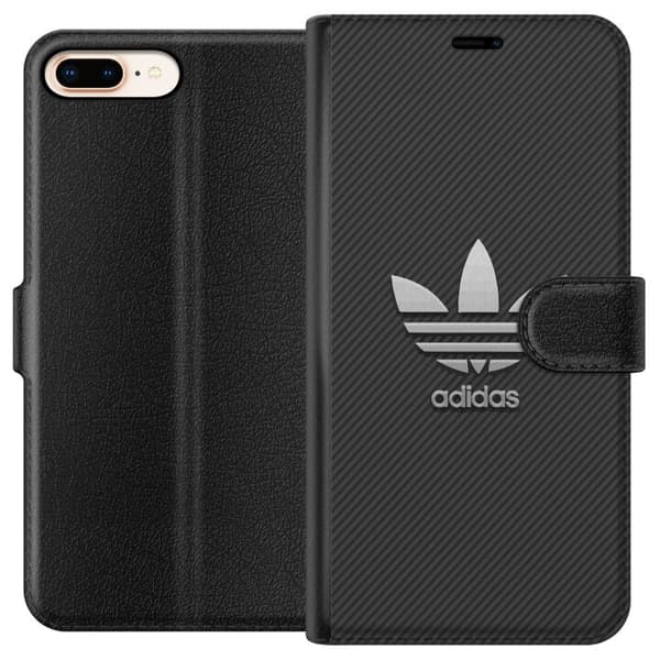 Kompatibelt Lommeboketui til Apple iPhone 8 Plus Adidas