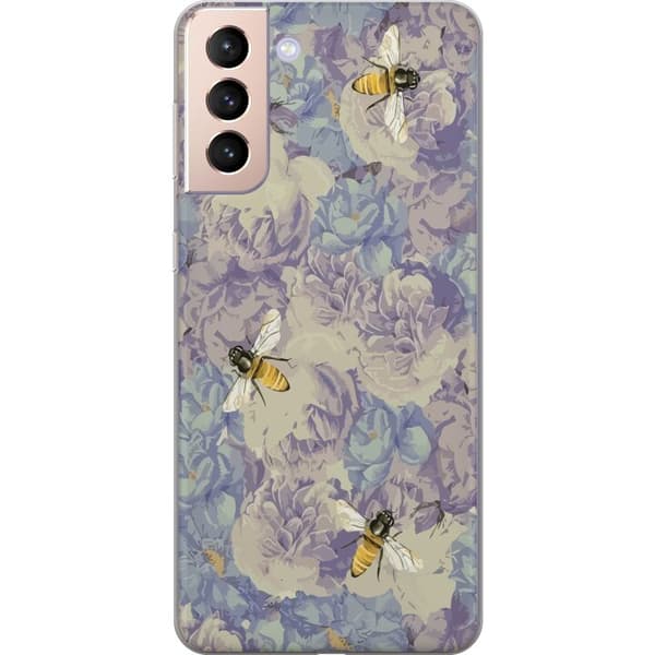 Kompatibelt Mobildeksel til Samsung Galaxy S21 Blomster